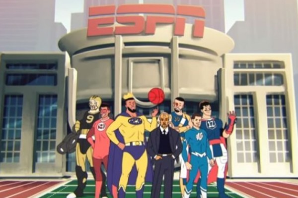 ESPN transforma astros do esporte em super-heróis